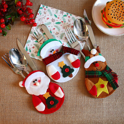 Christmas Xmas Decor Santa Kitchen Tableware Holder Pocket Dinner Bag
Christmas Xmas Decor Santa Kitchen Tableware Holder Pocket Dinner Bag