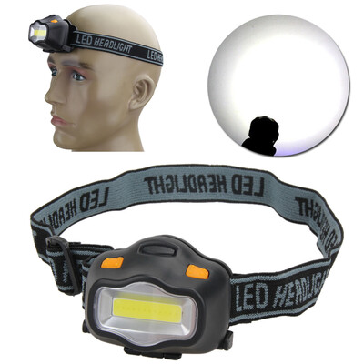 Ultralight Waterproof Fishing Camping Headlamp Headlight Flashlight WHead Strap