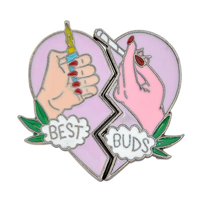 2pcsset brooch Enamel pink heart pins Collar Corsage Gift for Best friend forever Cartoon Freeshipping
2pcsset brooch Enamel pink heart pins Collar Corsage Gift for Best friend forever Cartoon Freeshipping