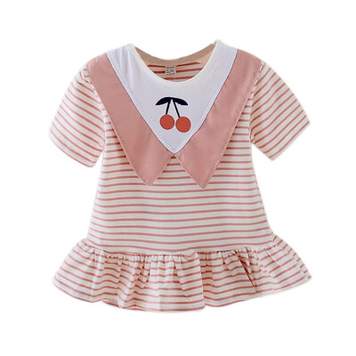 Baby dress Summer Casual Baby Girls Striped Print Short Sleeve Dress Kids Toddler Pageant Sundress 2019
Baby dress Summer Casual Baby Girls Striped Print Short Sleeve Dress Kids Toddler Pageant Sundress 2019