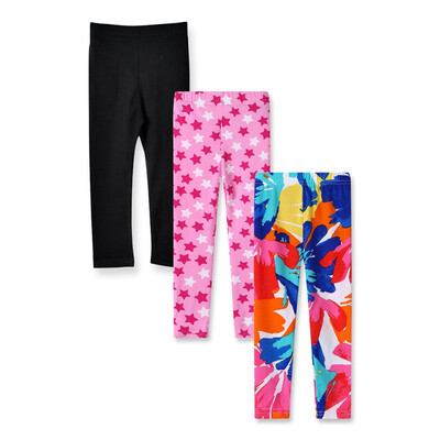 3 Pack Toddler Girls Stretch Leggings Tights Kids Pants Children Trousers Age 1-9 Years
3 Pack Toddler Girls Stretch Leggings Tights Kids Pants Children Trousers Age 1-9 Years