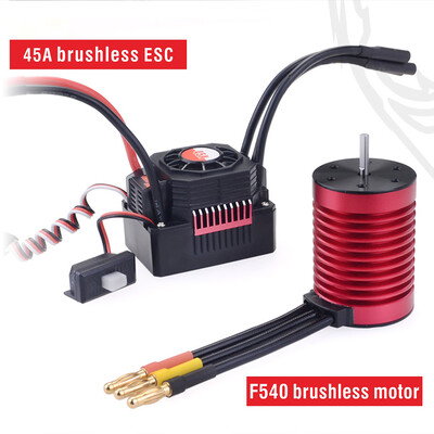 Tailored Waterproof Combo F540 3000KV Brushless Motor w 45A ESC for 110 RC Car 
Tailored Waterproof Combo F540 3000KV Brushless Motor w 45A ESC for 110 RC Car
