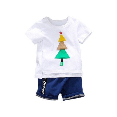 Causal Boy Clothes Set Short Sleeve Tree Print Tops Blouse T-shirtDenim Shorts Casual Outfits Sets
Causal Boy Clothes Set Short Sleeve Tree Print Tops Blouse T-shirtDenim Shorts Casual Outfits Sets