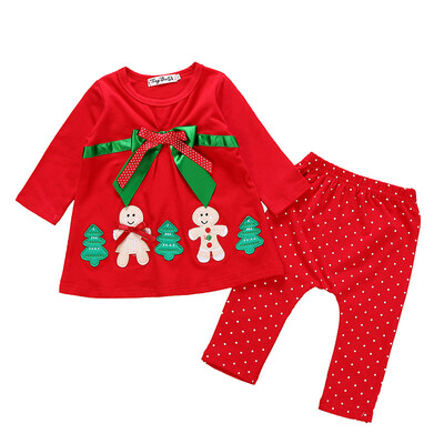 New Autumn Baby Girl Cotton Long Sleeve Christmas Cartoon Print T-shirt Trousers Toddler Casual Outerwear Clothes Set
New Autumn Baby Girl Cotton Long Sleeve Christmas Cartoon Print T-shirt Trousers Toddler Casual Outerwear Clothes Set