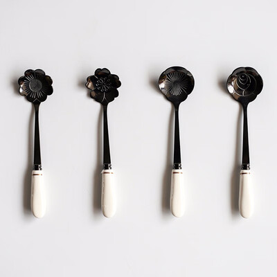 STRUST 4pc set stainless steel porcelain Creative Flower coffee spoon set tea spoon set stirring spoon set
STRUST 4pc set stainless steel porcelain Creative Flower coffee spoon set tea spoon set stirring spoon set