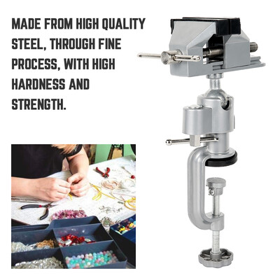 Table Pliers Aluminum Alloy Vise Mini DIY Household Table Clamp Bench Vice Tool Accessories Electric Drill Grinder Bracket Holder
Table Pliers Aluminum Alloy Vise Mini DIY Household Table Clamp Bench Vice Tool Accessories Electric Drill Grinder Bracket Holder