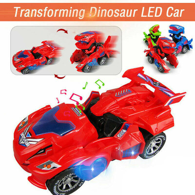 Deformation Electric Dinosour Car Toy Network Wheel Transformation Robot Vehicle With Lighting Music Gift for Kids
Deformation Electric Dinosour Car Toy Network Wheel Transformation Robot Vehicle With Lighting Music Gift for Kids