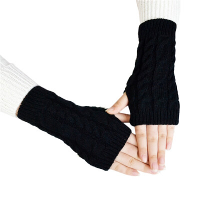 Winter Outdoor Knit Warm Gloves Fashion Fingerless Thumb Gloves Warm Arm Gloves Crochet Wool Gloves
Winter Outdoor Knit Warm Gloves Fashion Fingerless Thumb Gloves Warm Arm Gloves Crochet Wool Gloves