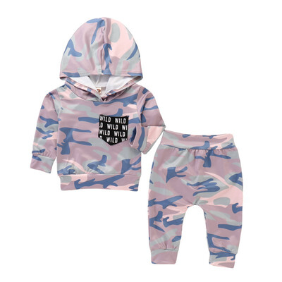 Baby Boys Girls Camouflage Long Sleeve Hoodies And Trousers Spring Autumn 2pc Clothes Set for Toddler Kids
Baby Boys Girls Camouflage Long Sleeve Hoodies And Trousers Spring Autumn 2pc Clothes Set for Toddler Kids