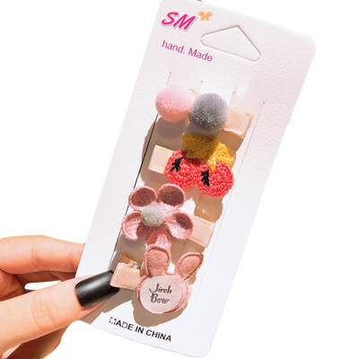 4 Pcs Hair Pin Childrens Hair Accessories Baby Hairpin Set Combination Princess Cute Kids Baby Hair Card Head wear 
4 Pcs Hair Pin Childrens Hair Accessories Baby Hairpin Set Combination Princess Cute Kids Baby Hair Card Head wear