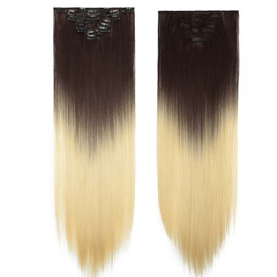 Full Head Clip Synthetic in Hair Extensions 8 Piece 18 Clips Hairpiece Long Wave Curly Straight for Women
Full Head Clip Synthetic in Hair Extensions 8 Piece 18 Clips Hairpiece Long Wave Curly Straight for Women