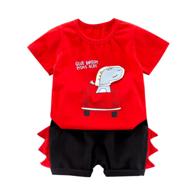 Baby Boy Clothes Summer Baby Boys Short Sleeve Cartoon Dinosaur Print Tops Blouse T-shirtShorts Casual Sets Boys Clothes
Baby Boy Clothes Summer Baby Boys Short Sleeve Cartoon Dinosaur Print Tops Blouse T-shirtShorts Casual Sets Boys Clothes