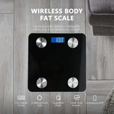 Bluetooth Body Fat Scale More Than 8 Functions Analog Scale Body Composition Monitors for APP Control
Bluetooth Body Fat Scale More Than 8 Functions Analog Scale Body Composition Monitors for APP Control