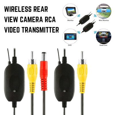 1 Set 24G Wireless Color Video Transmitter Receiver for Car Rear Backup View Camera
1 Set 24G Wireless Color Video Transmitter Receiver for Car Rear Backup View Camera