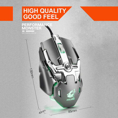 USB Wired Competitive Gaming Mouse Mechanical Game Mice Adjustable 6400DPI 8 Buttons LED Lighting Mouse V15 Black
USB Wired Competitive Gaming Mouse Mechanical Game Mice Adjustable 6400DPI 8 Buttons LED Lighting Mouse V15 Black