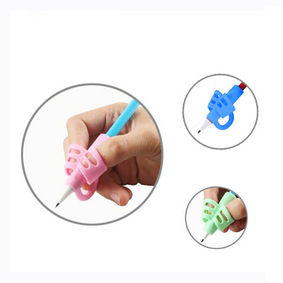 Three Fingers Thumb Protection Wrap Pencil Holder kindergarten children pen writing aid grip posture correction tool
Three Fingers Thumb Protection Wrap Pencil Holder kindergarten children pen writing aid grip posture correction tool
