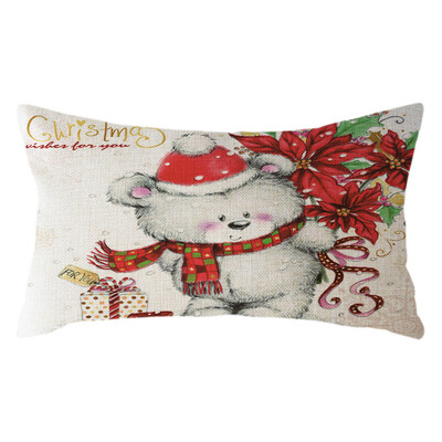 Tailored Christmas Santa Claus Pillow Case Linen 30x50cm Throw Cushion Cover Home Decor
Tailored Christmas Santa Claus Pillow Case Linen 30x50cm Throw Cushion Cover Home Decor