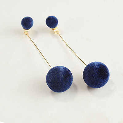 Fashion 1 Pair Women Ball Double-Sided Earrings Hairy Fluffy Ball Long Earrings Long Dangle Jewelry Charm
Fashion 1 Pair Women Ball Double-Sided Earrings Hairy Fluffy Ball Long Earrings Long Dangle Jewelry Charm