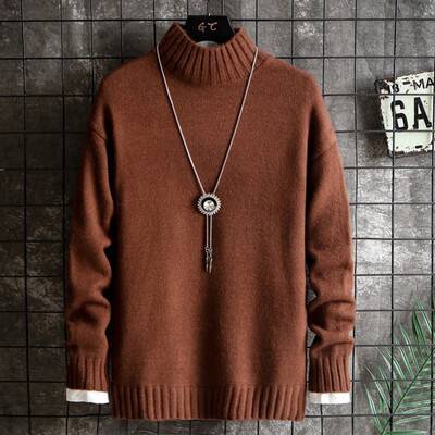 Toponeto New style For Men Autumn And Winter Fashionable Pure-Color Pullover Sweater
Toponeto New style For Men Autumn And Winter Fashionable Pure-Color Pullover Sweater