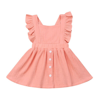 Summer Casual Baby Girls Flare Sleeve Cute Solid Print Dress Kids Toddler Princess Pageant Dress
Summer Casual Baby Girls Flare Sleeve Cute Solid Print Dress Kids Toddler Princess Pageant Dress