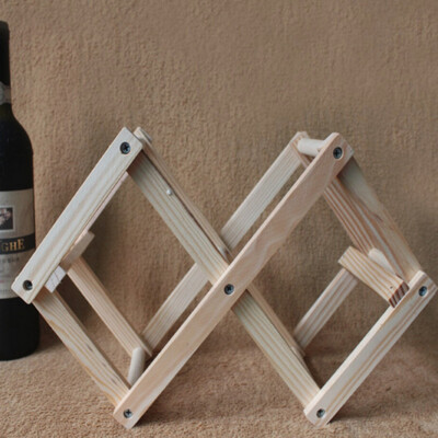 Wood Folding Wine Whisky Holder In Bottle Kitchen BarStorage Exhibitor Solid Wood Creative Folding Wine Rack
Wood Folding Wine Whisky Holder In Bottle Kitchen BarStorage Exhibitor Solid Wood Creative Folding Wine Rack