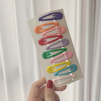 New Candy Color Hairpin Cute Girl Trend Fashion Children Hairpin Alloy Material Water Drop Shape Hairpin
New Candy Color Hairpin Cute Girl Trend Fashion Children Hairpin Alloy Material Water Drop Shape Hairpin