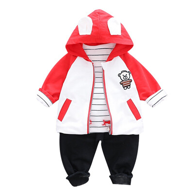 Autumn Baby Boy Girl Cute Long Sleeve Striped Print T-shirt Hoodie Cartoon Sweatshirt Trousers Casual Outfits
Autumn Baby Boy Girl Cute Long Sleeve Striped Print T-shirt Hoodie Cartoon Sweatshirt Trousers Casual Outfits