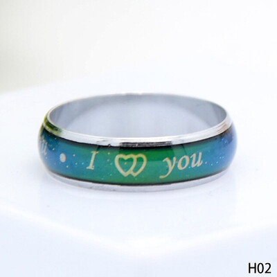 Change Temperature To The Women Discoloration Wear Glaze Grateful Temperature Ring Body Magic Pretty Sale Seven-color Ring
Change Temperature To The Women Discoloration Wear Glaze Grateful Temperature Ring Body Magic Pretty Sale Seven-color Ring