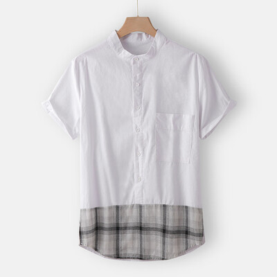 Toponeto Fashion Mens Casual Button Hawaii Plaid Print Beach Short Sleeve Top Blouse
Toponeto Fashion Mens Casual Button Hawaii Plaid Print Beach Short Sleeve Top Blouse