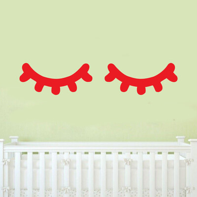 Gobestart Eyelash Home Decor Wall Sticker Decal Bedroom Vinyl Art Mural