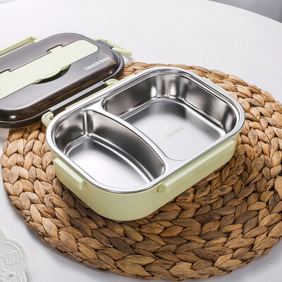 Queensense Stainless steel lunch box lunch box insulation portable separation office worker lunch box set 18412
Queensense Stainless steel lunch box lunch box insulation portable separation office worker lunch box set 18412