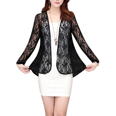 Women Summer Kimono Cardigan Sunproof Blouse Boho Beach Lace Chiffon Sunscreen Outwear Casual Long Sleeve Shirt Cardigan
Women Summer Kimono Cardigan Sunproof Blouse Boho Beach Lace Chiffon Sunscreen Outwear Casual Long Sleeve Shirt Cardigan