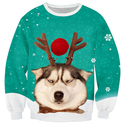 Gobestart Women Christmas 3D Print Long Sleeves O-Neck Pullover Sweatshirt Blouse Tops
Gobestart Women Christmas 3D Print Long Sleeves O-Neck Pullover Sweatshirt Blouse Tops