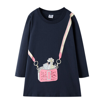 New Autumn Casual Baby Girls Dress 3-8T Lovely Fake Bag Print Long Sleeve T-shirt Dress Kids Toddler Girl Dress
New Autumn Casual Baby Girls Dress 3-8T Lovely Fake Bag Print Long Sleeve T-shirt Dress Kids Toddler Girl Dress