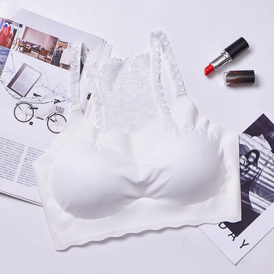 Seamless Silk Bra Beauty Back Lace Girl Women Bra Wireless Padded Underwear Female Sexy Lingerie Soft Bras For Women
Seamless Silk Bra Beauty Back Lace Girl Women Bra Wireless Padded Underwear Female Sexy Lingerie Soft Bras For Women
