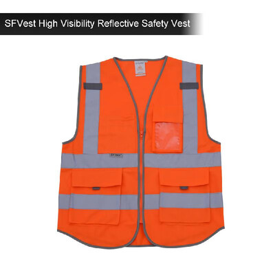 SFVest High Visibility Reflective Safety Vest Reflective Vest Multi Pockets Workwear Security Working Clothes Day Night Motorcycl
SFVest High Visibility Reflective Safety Vest Reflective Vest Multi Pockets Workwear Security Working Clothes Day Night Motorcycl