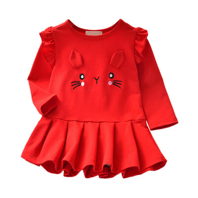 Autumn Children Newborn Baby Girls Long Sleeve Cotton Dress Toddler Cartoon Animal Print Party Dresses Baby Girl Pageant Dresses
Autumn Children Newborn Baby Girls Long Sleeve Cotton Dress Toddler Cartoon Animal Print Party Dresses Baby Girl Pageant Dresses