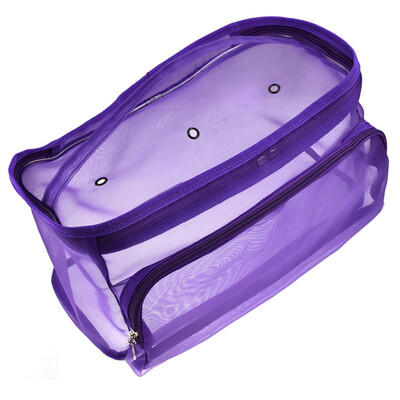 3 Styles Portable Yarn Crochet Thread Mesh Bag Storage Bag Organizer Mesh Sewing Kit Bag Diy Hand Weaving Tools Organizer