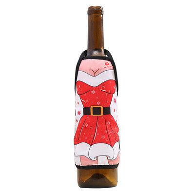 New Mini Lovely Christmas Apron Wine Bottle Covers For Christmas Party Bar Decoration
New Mini Lovely Christmas Apron Wine Bottle Covers For Christmas Party Bar Decoration