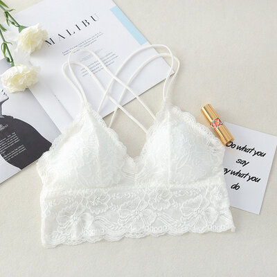 Women Thin Lace Decoration Sexy Fashion Casual Gathered Wrap Chest Tube Top Ladies Bra Vest Underwear
Women Thin Lace Decoration Sexy Fashion Casual Gathered Wrap Chest Tube Top Ladies Bra Vest Underwear