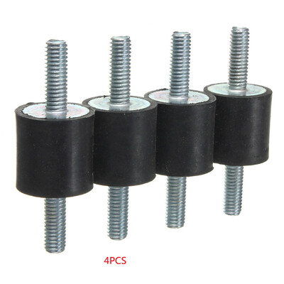 4pcs M6 Rubber Mounts Shock Absorber Double Male Thread Rubber Anti Vibration Boat Car Bobbin
4pcs M6 Rubber Mounts Shock Absorber Double Male Thread Rubber Anti Vibration Boat Car Bobbin