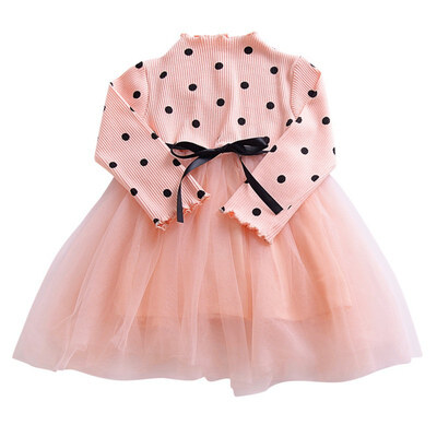 2017 Autumn Winter Long sleeve Party Dress Kid Baby Girls Dot Bowknot dress Mesh Tutu Princess Dresses
2017 Autumn Winter Long sleeve Party Dress Kid Baby Girls Dot Bowknot dress Mesh Tutu Princess Dresses