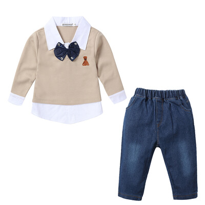 Summer Kids Boys Clothes Shirt Denim Pant 2PCS Clothes Set Casual Tops High Quality Pants Set for Boy Clothing Set
Summer Kids Boys Clothes Shirt Denim Pant 2PCS Clothes Set Casual Tops High Quality Pants Set for Boy Clothing Set