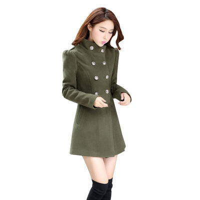 Women Fashion Coat Warm Long Sleeved Outwear Slim Elegant Overcoat Winter Autumn Jacket
Women Fashion Coat Warm Long Sleeved Outwear Slim Elegant Overcoat Winter Autumn Jacket