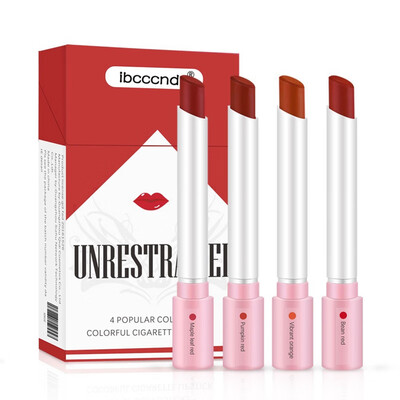 Women Soft Matte Velvet Lipstick Set Easy To Color Makeup Lipstick Cigarette Case Lipstick
Women Soft Matte Velvet Lipstick Set Easy To Color Makeup Lipstick Cigarette Case Lipstick