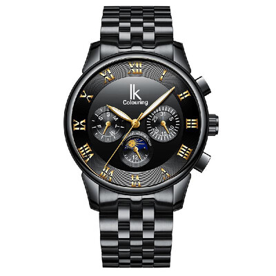 IKColouring Fashion Business Automatic Men Watches 1ATM Life Water-resistant Luminous Mechanical Man Wristwatch Calendar Moon Phas
IKColouring Fashion Business Automatic Men Watches 1ATM Life Water-resistant Luminous Mechanical Man Wristwatch Calendar Moon Phas
