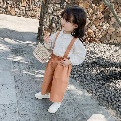 Toddler Kid Sets Long Sleeve T Shirt Girl Strap Bib Pants Girl Jumpsuits Romper Playsuit Fashion Girls Clothes 2-7T
Toddler Kid Sets Long Sleeve T Shirt Girl Strap Bib Pants Girl Jumpsuits Romper Playsuit Fashion Girls Clothes 2-7T