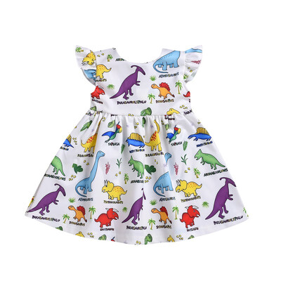 Summer Casual Fashion Cute&sweet Baby Girl Cartoon Animals Printing Short Sleeve Princess Dress
Summer Casual Fashion Cute&sweet Baby Girl Cartoon Animals Printing Short Sleeve Princess Dress