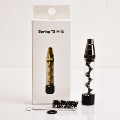 6 Colors Spring t3 miniSpring t5 mini Smoking Twisty Glass Blunt Pipe Tube Obsolete With Cleaning Kits fashion
6 Colors Spring t3 miniSpring t5 mini Smoking Twisty Glass Blunt Pipe Tube Obsolete With Cleaning Kits fashion