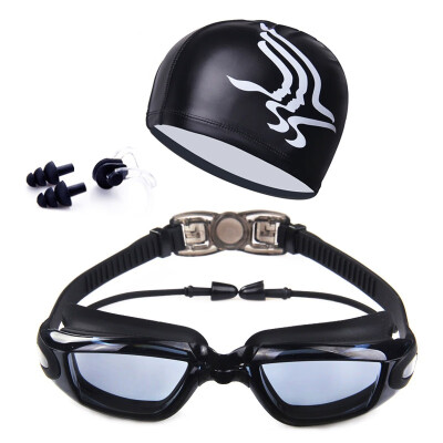 Swimming Goggles With HatEar PlugNose Clip Waterproof Swim Glasses Anti-fog UV Professional Sport Swim Eyewear Suit Multi
Swimming Goggles With HatEar PlugNose Clip Waterproof Swim Glasses Anti-fog UV Professional Sport Swim Eyewear Suit Multi